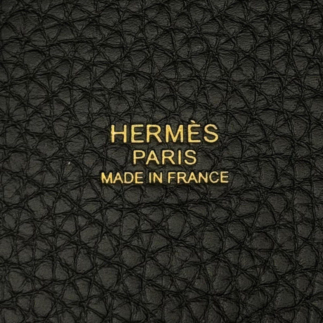 Pristine HERMES Handbag Picotin Lock PM 18 Taurillon Clemence Leather Women