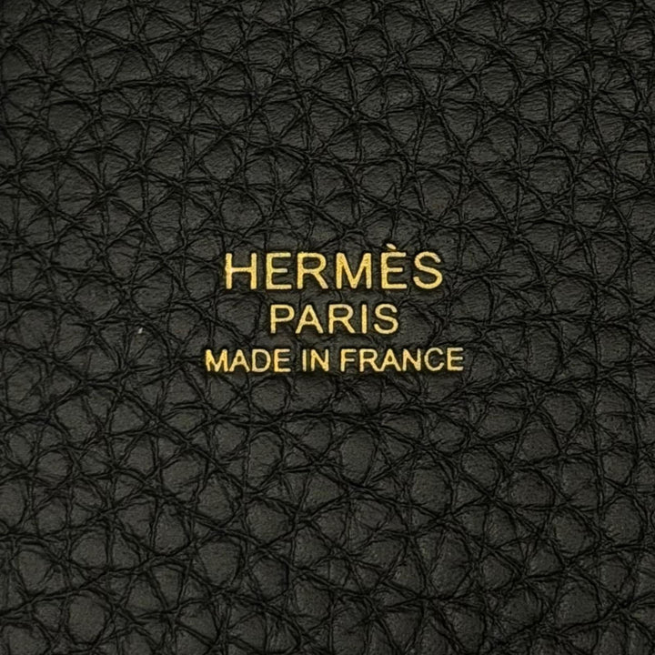 Pristine HERMES Handbag Picotin Lock PM 18 Taurillon Clemence Leather Women