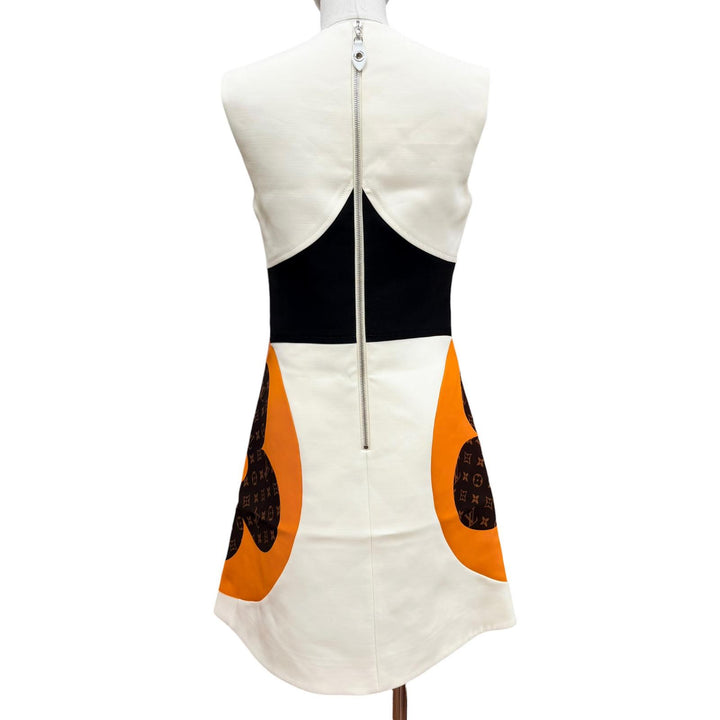 Excellent LOUIS VUITTON one piece Multi wool Women 36 FKDR96