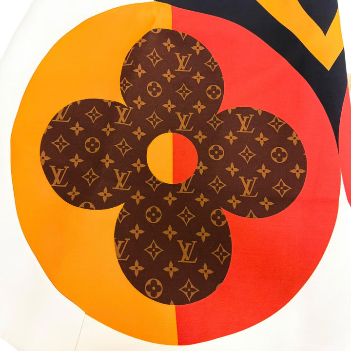 Excellent LOUIS VUITTON one piece Multi wool Women 36 FKDR96