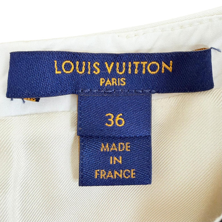 Excellent LOUIS VUITTON one piece Multi wool Women 36 FKDR96