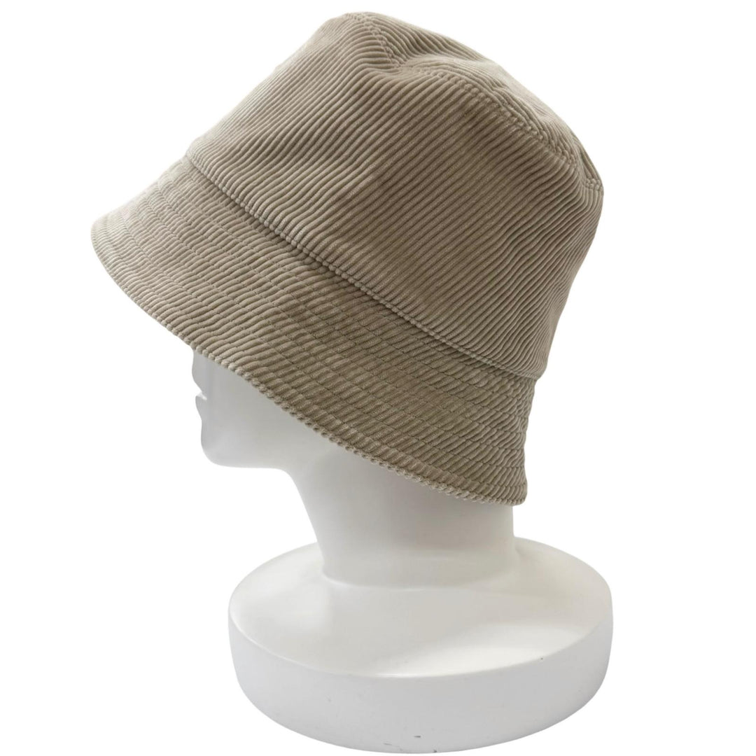 Great LOEWE hat Corduroy Anagram Patch Bucket Gurege cotton mens 57 K820HB1X65