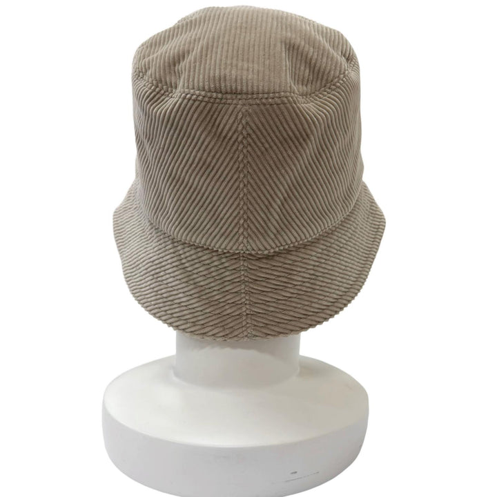 Great LOEWE hat Corduroy Anagram Patch Bucket Gurege cotton mens 57 K820HB1X65