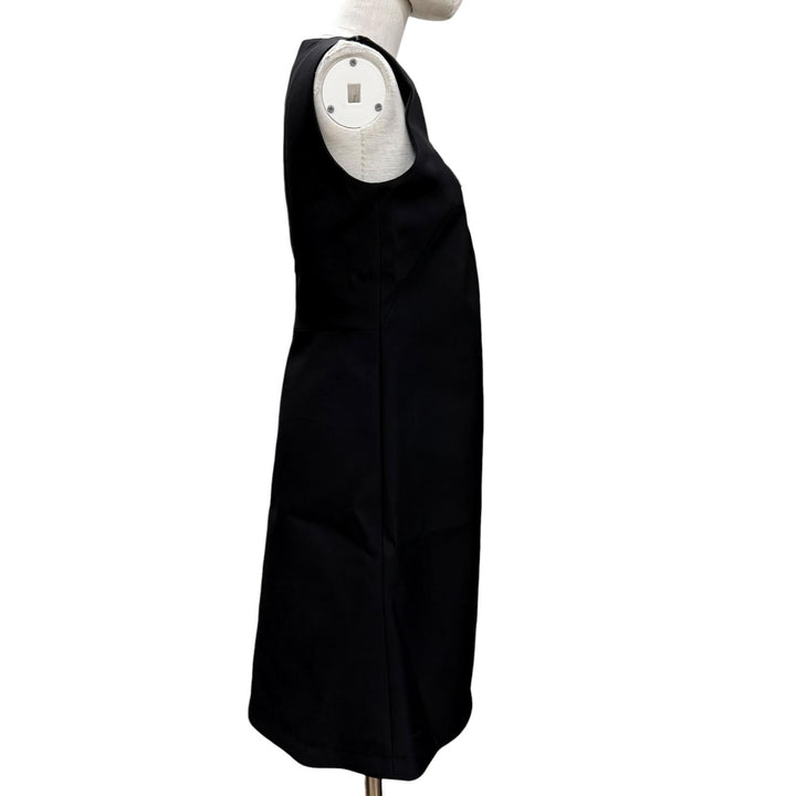 Excellent LOUIS VUITTON one piece black wool Women 36 FQDR37