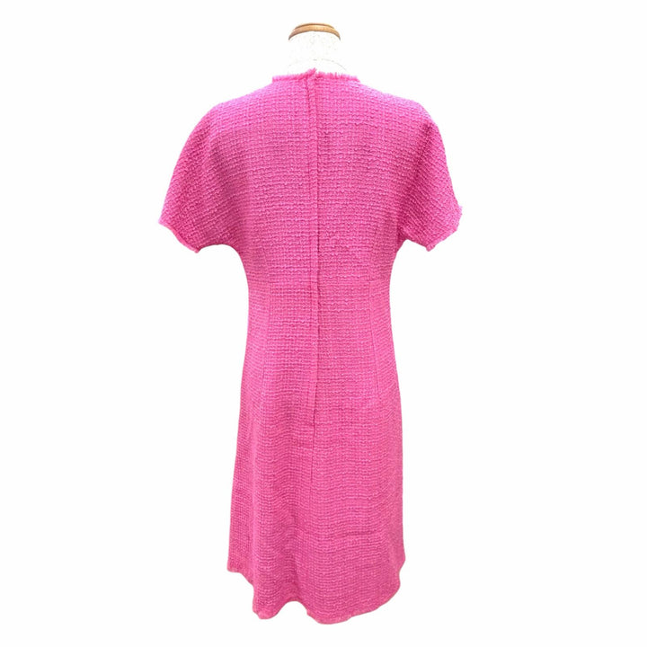 Excellent DOLCE&GABBANA one piece leopard print lining, short-sleeved pink 42