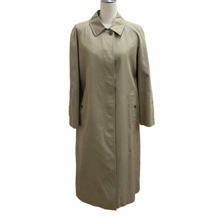 Great Burberrys coat khaki cotton Women 11 FD080-039-41