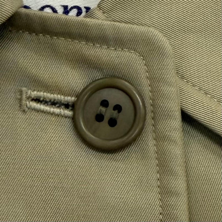 Great Burberrys coat khaki cotton Women 11 FD080-039-41