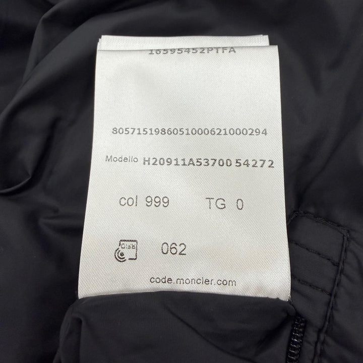 Excellent MONCLER Down jacket MONTGENEVRE Hooded double jacket with logo patch 0