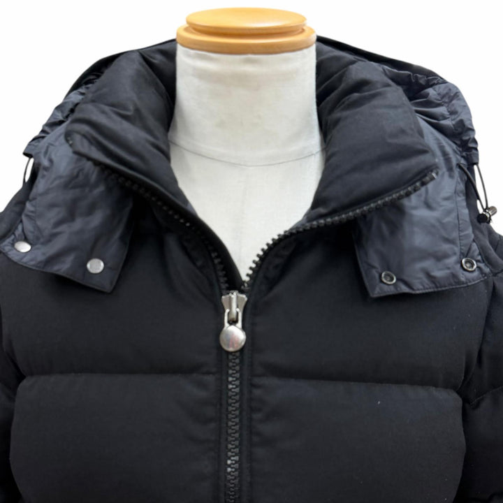 Excellent MONCLER Down jacket MONTGENEVRE Hooded double jacket with logo patch 0