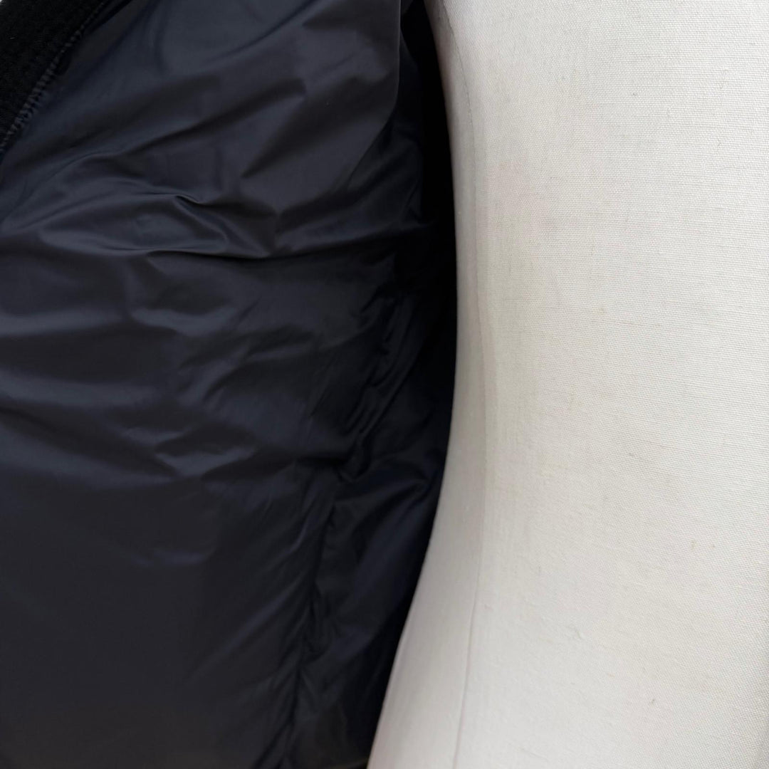Excellent MONCLER Down jacket MONTGENEVRE Hooded double jacket with logo patch 0