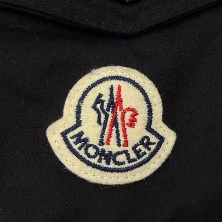 Excellent MONCLER Down jacket MONTGENEVRE Hooded double jacket with logo patch 0