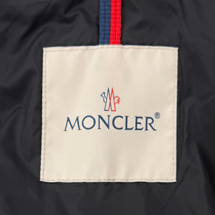 Excellent MONCLER Down jacket MONTGENEVRE Hooded double jacket with logo patch 0