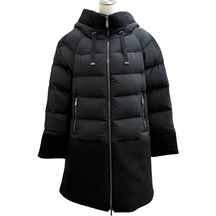 Excellent MOORER down coat NOREYA-S3 black Nylon Women 44