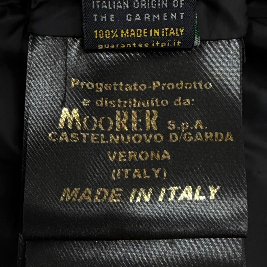 Excellent MOORER down coat NOREYA-S3 black Nylon Women 44