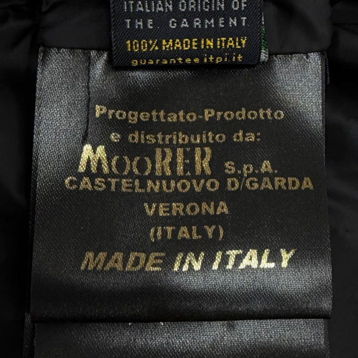 Excellent MOORER down coat NOREYA-S3 black Nylon Women 44