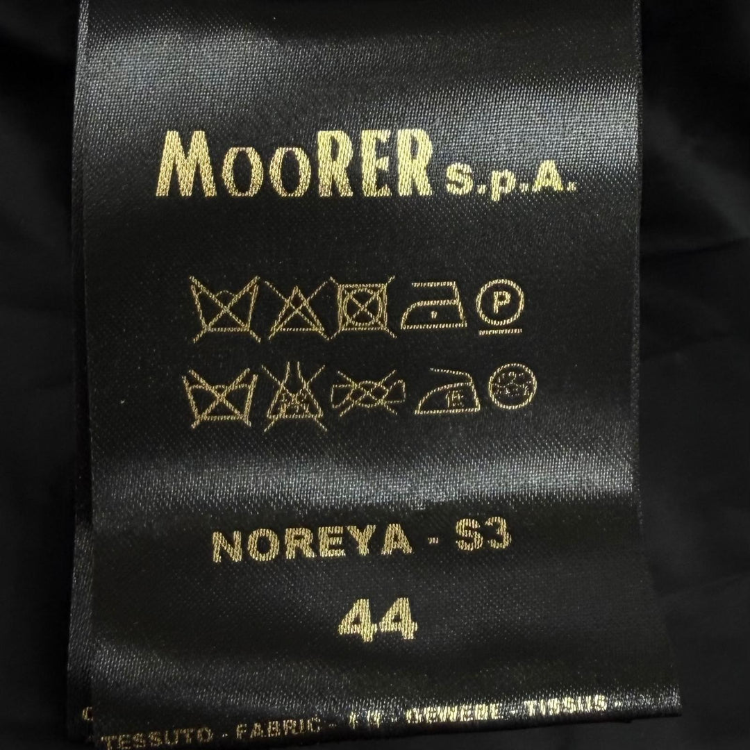 Excellent MOORER down coat NOREYA-S3 black Nylon Women 44
