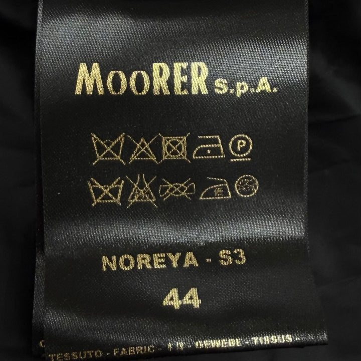 Excellent MOORER down coat NOREYA-S3 black Nylon Women 44