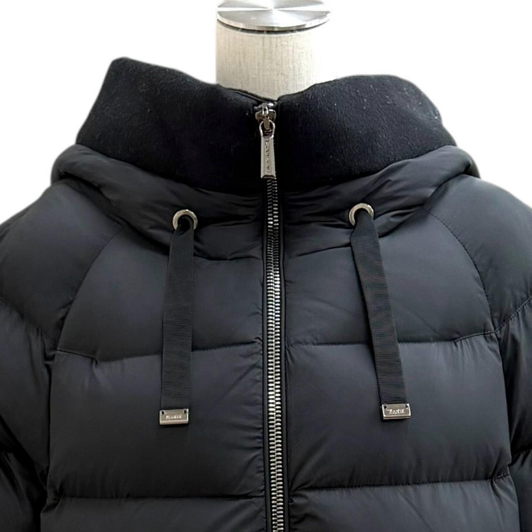 Excellent MOORER down coat NOREYA-S3 black Nylon Women 44