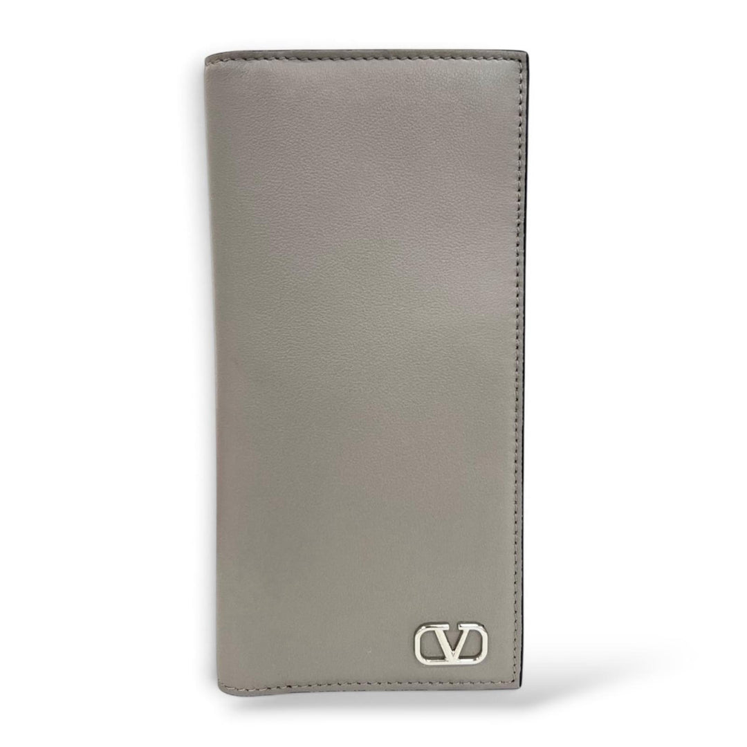Excellent Valentino Garavani Purse V Logo Long Wallet leather mens 2Y2P0U21LMV