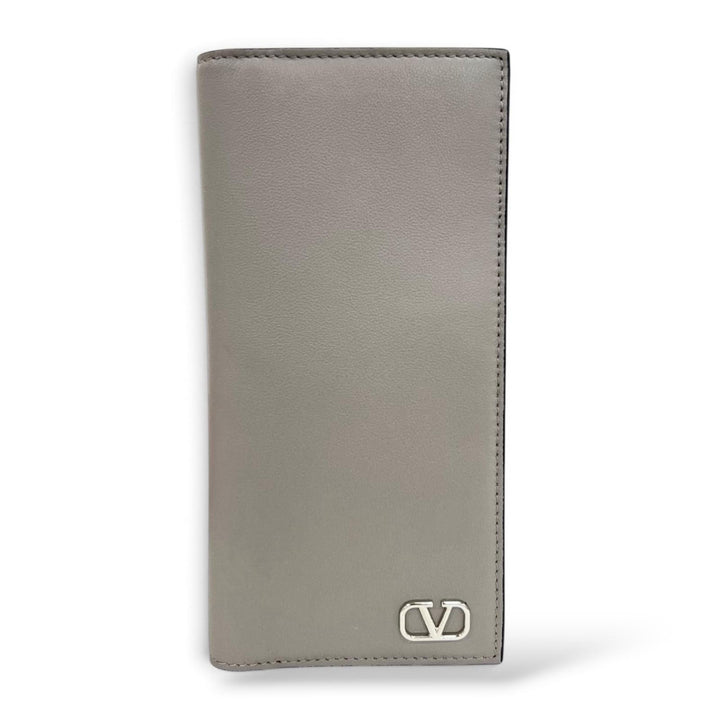 Excellent Valentino Garavani Purse V Logo Long Wallet leather mens 2Y2P0U21LMV