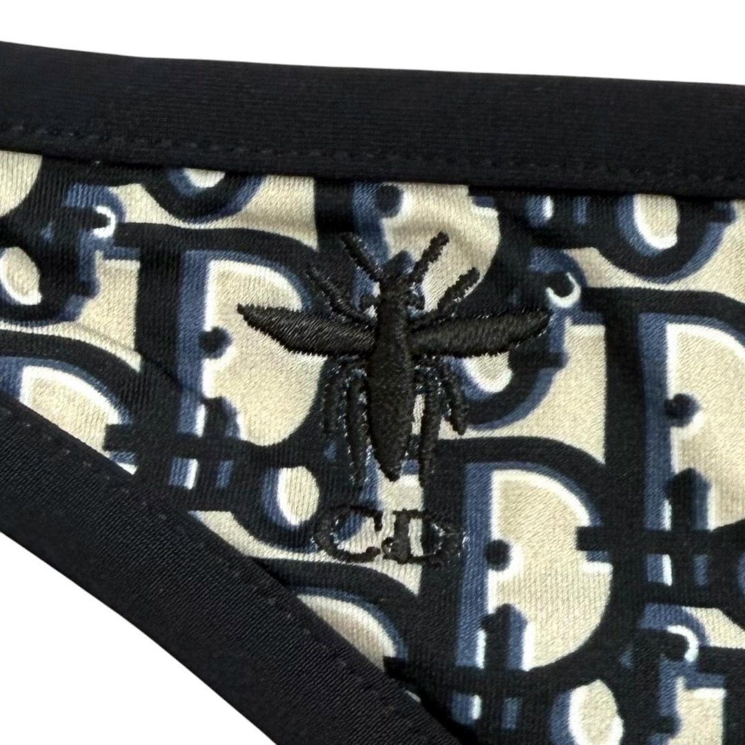 Pristine Christian Dior two-piece set Bikini Nylon S 54BB01A2842 54BP01A2842