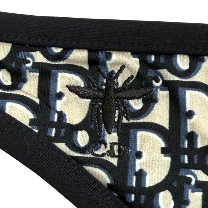 Pristine Christian Dior two-piece set Bikini Nylon S 54BB01A2842 54BP01A2842
