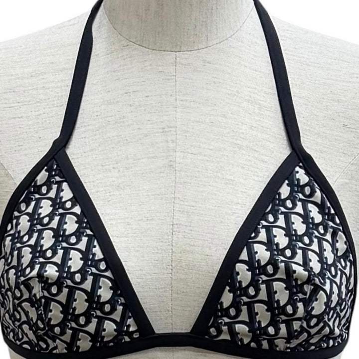 Pristine Christian Dior two-piece set Bikini Nylon S 54BB01A2842 54BP01A2842