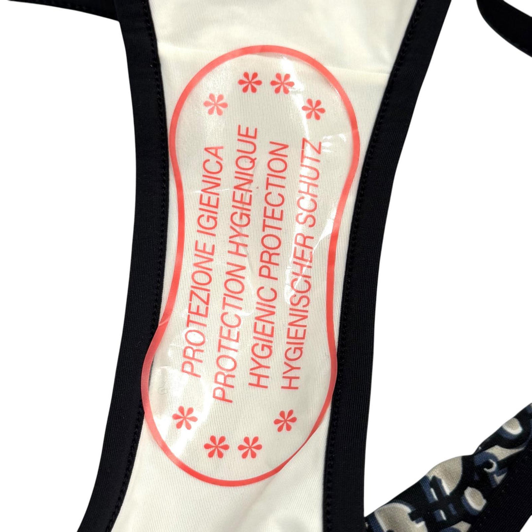 Pristine Christian Dior two-piece set Bikini Nylon S 54BB01A2842 54BP01A2842