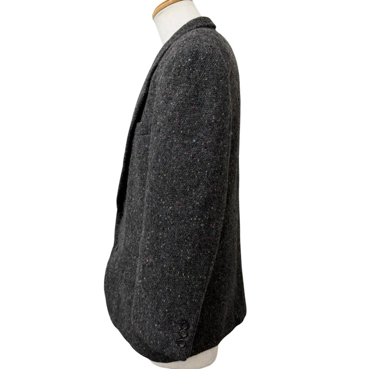 Excellent COMME des GARCONS HOMME tailored jacket Single tweed Charcoal