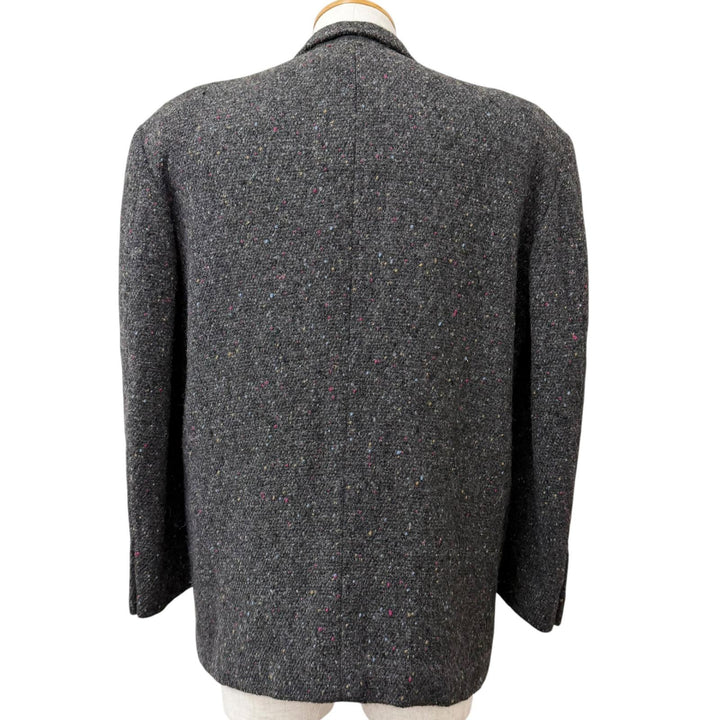 Excellent COMME des GARCONS HOMME tailored jacket Single tweed Charcoal
