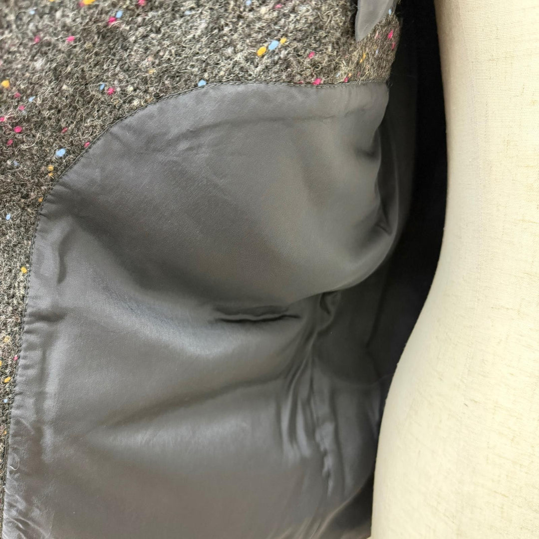 Excellent COMME des GARCONS HOMME tailored jacket Single tweed Charcoal