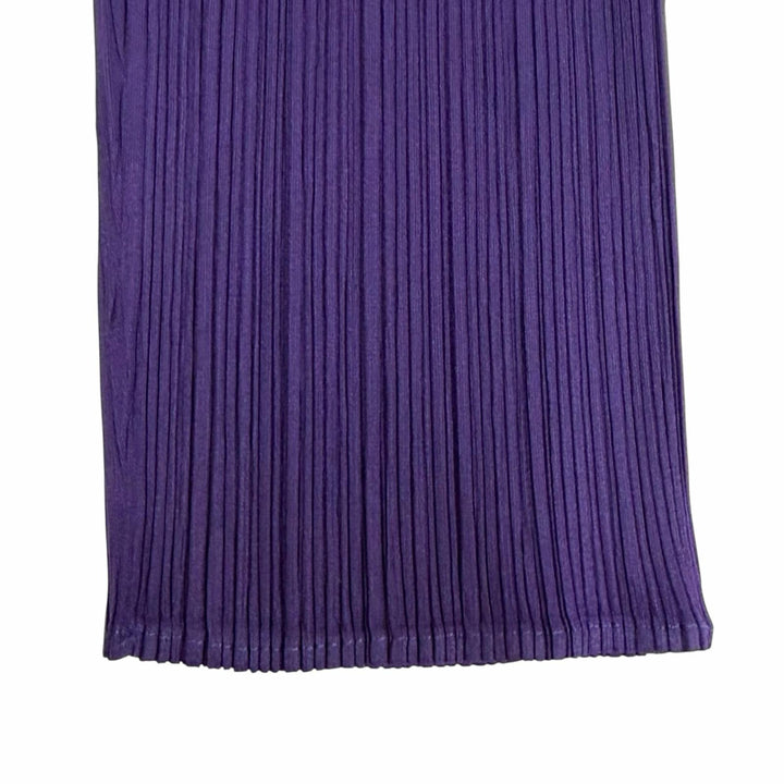 Great PLEATS PLEASE two-piece set High-neck top and pants PP83-JK184 PP83-JF183