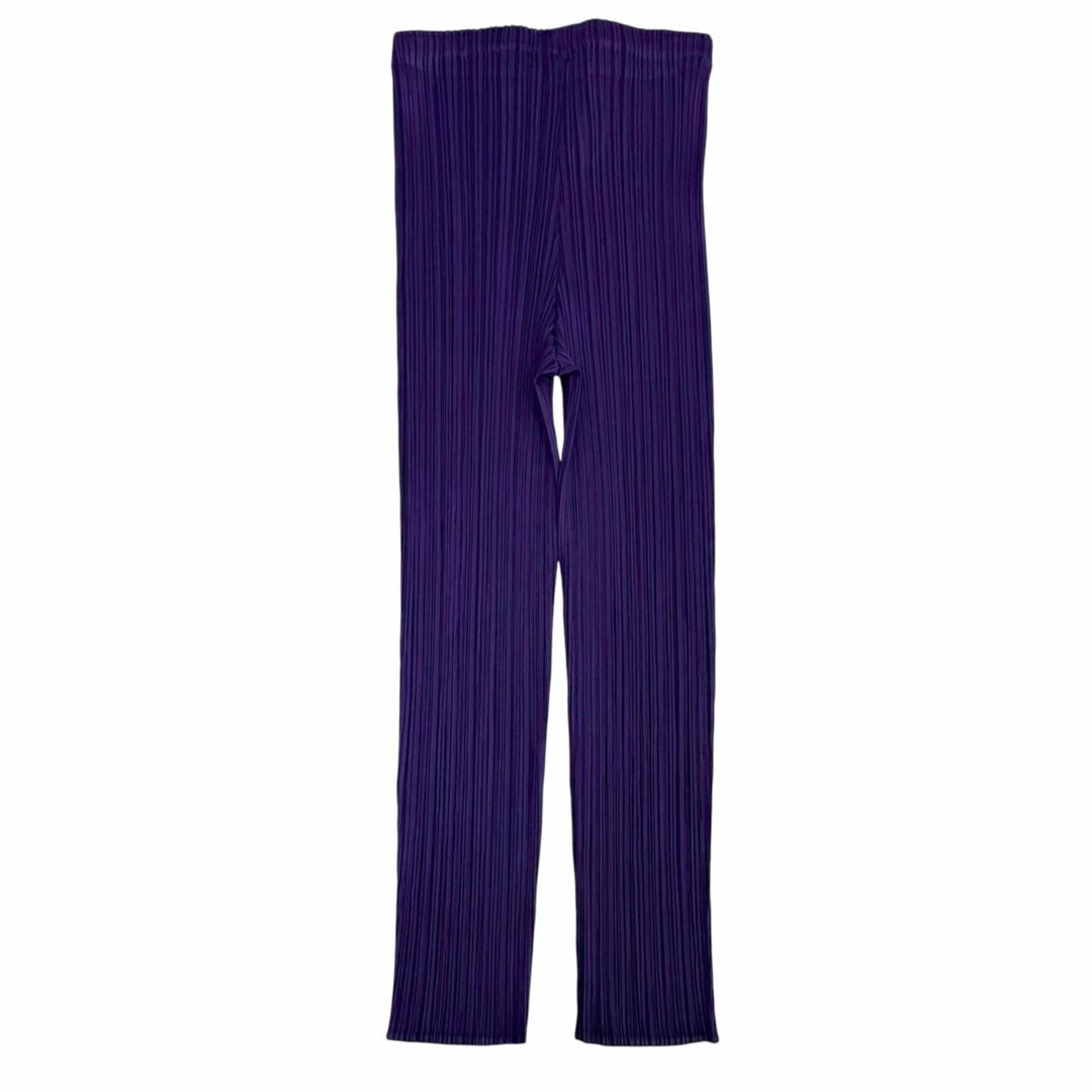 Great PLEATS PLEASE two-piece set High-neck top and pants PP83-JK184 PP83-JF183