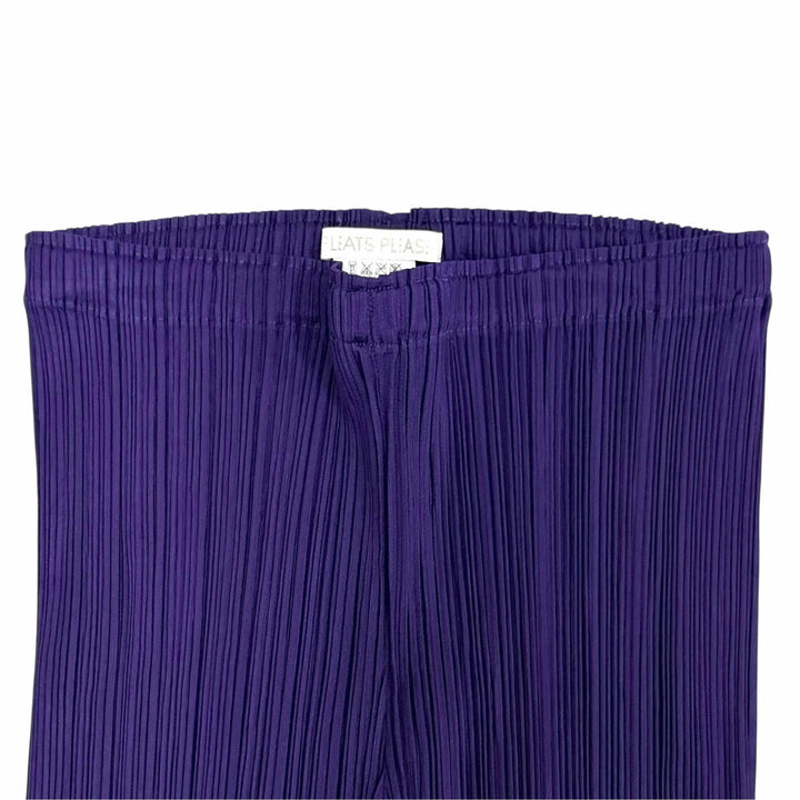 Great PLEATS PLEASE two-piece set High-neck top and pants PP83-JK184 PP83-JF183