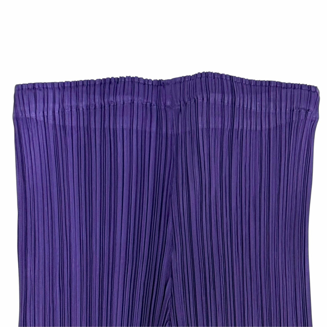 Great PLEATS PLEASE two-piece set High-neck top and pants PP83-JK184 PP83-JF183