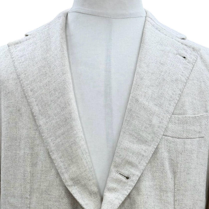Great Alfonso Sirica tailored jacket Single jacket light beige wool mens