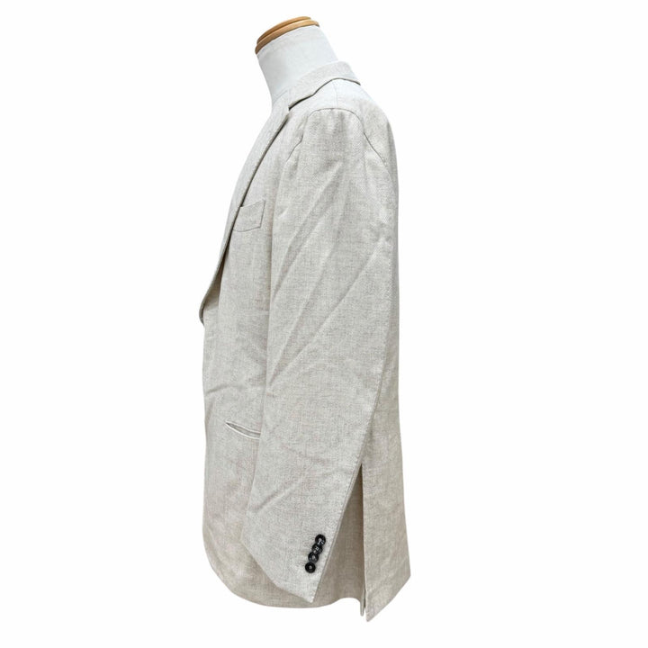 Great Alfonso Sirica tailored jacket Single jacket light beige wool mens