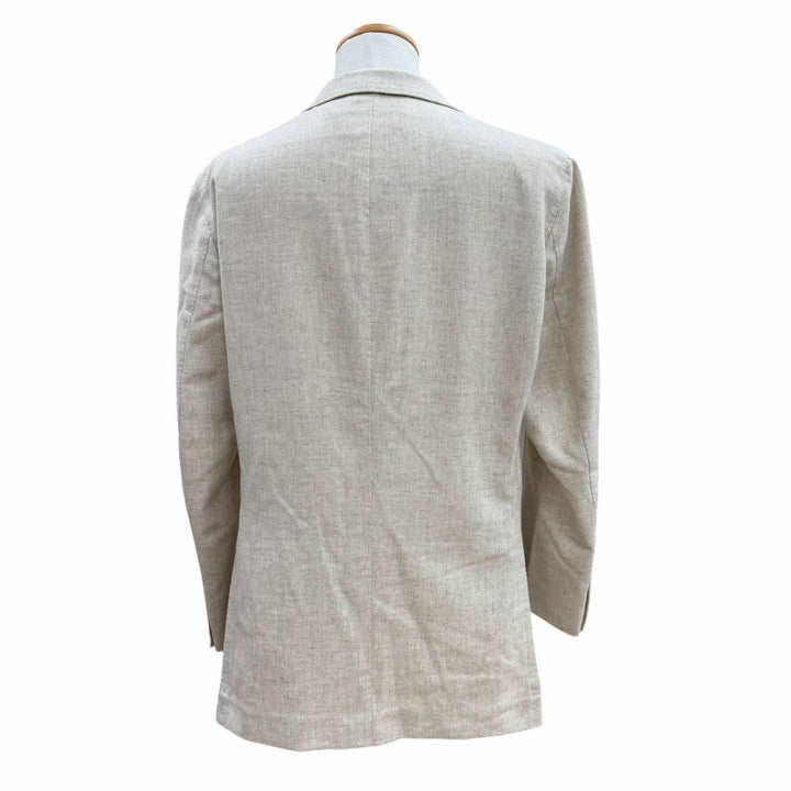 Great Alfonso Sirica tailored jacket Single jacket light beige wool mens