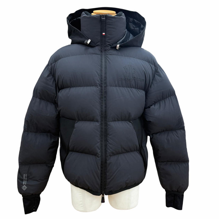 Excellent MONCLER GRENOBLE Down jacket MARCASSIN black Nylon mens 2