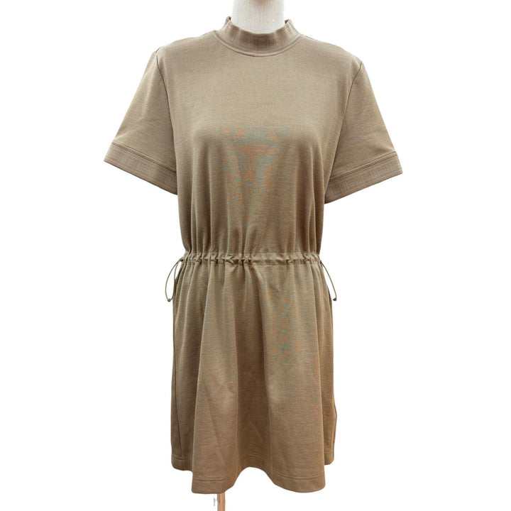 Excellent HERMES one piece Brown cotton Women 34 3H4509DS