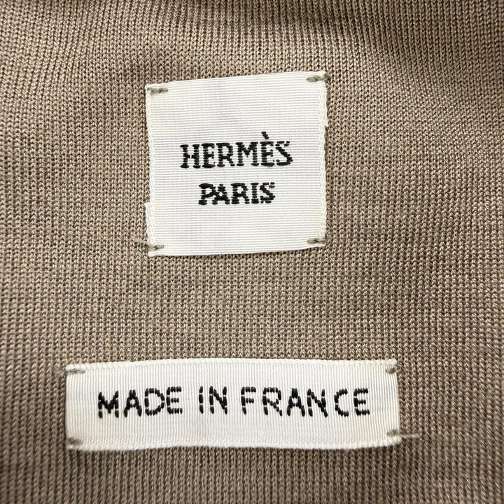 Excellent HERMES one piece Brown cotton Women 34 3H4509DS
