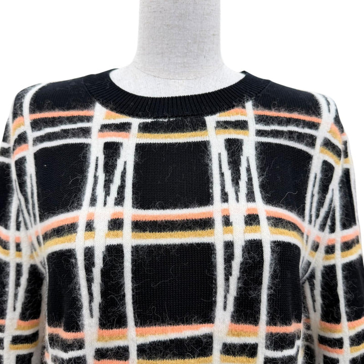 Pristine CHANEL Tunic COCO Mark Parts Knit multicolor cotton Women 36 22A P72910