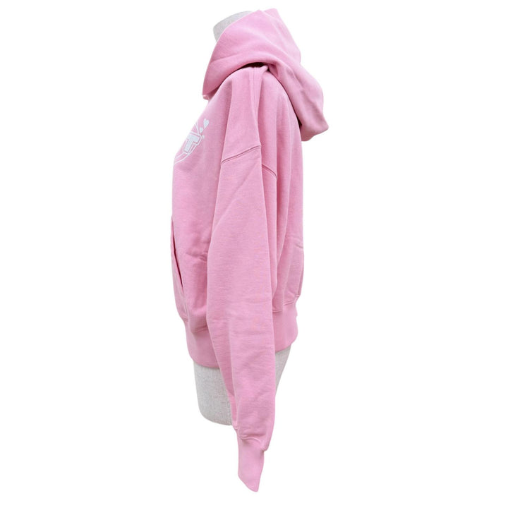 Pristine GUCCI hoodie SWEET GUCCI Glitter logo print, hooded pink Women S 776886