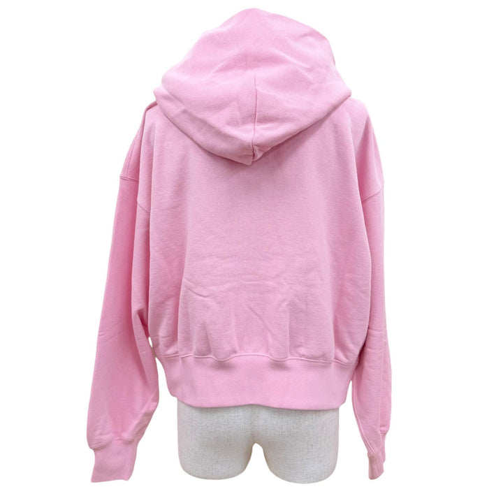 Pristine GUCCI hoodie SWEET GUCCI Glitter logo print, hooded pink Women S 776886