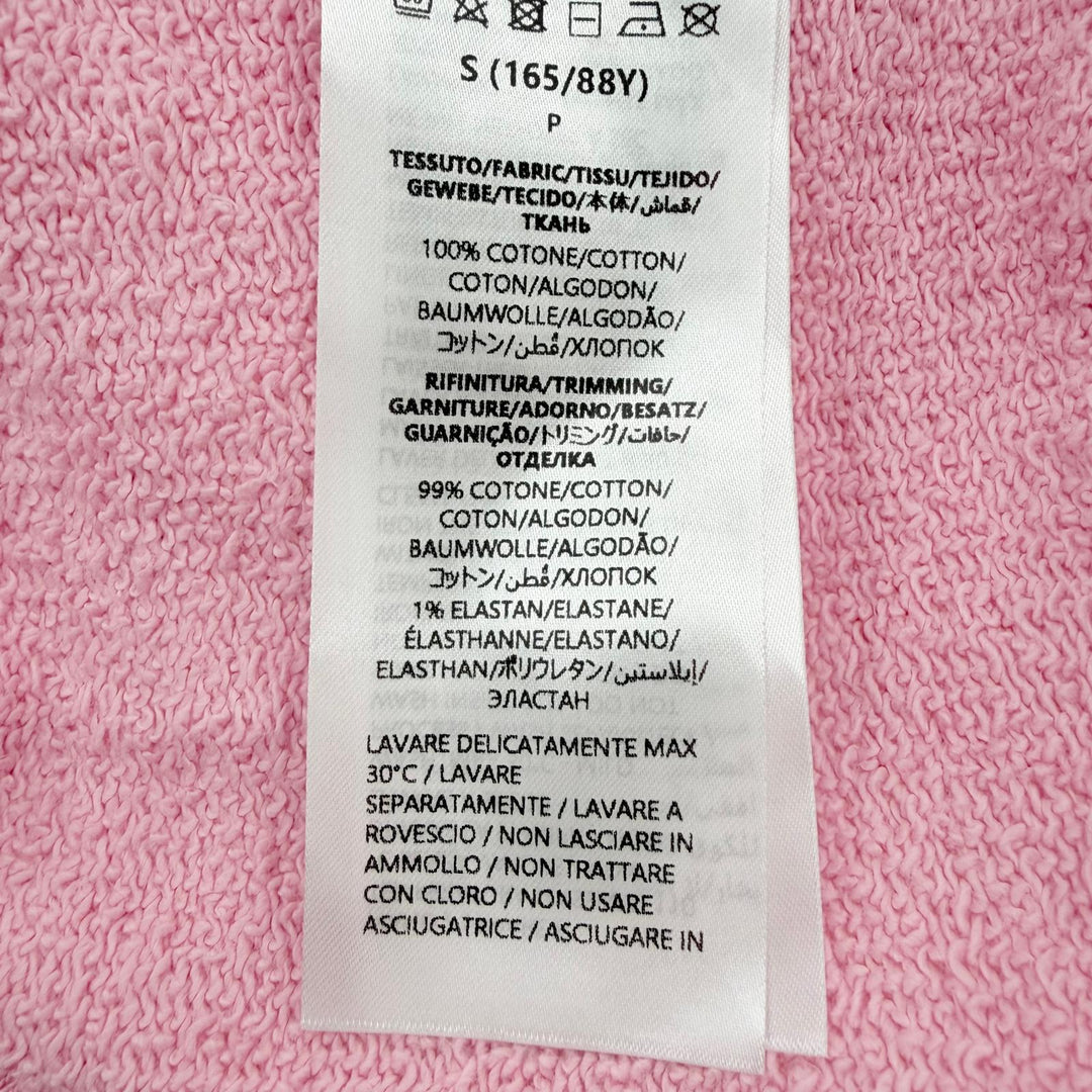 Pristine GUCCI hoodie SWEET GUCCI Glitter logo print, hooded pink Women S 776886