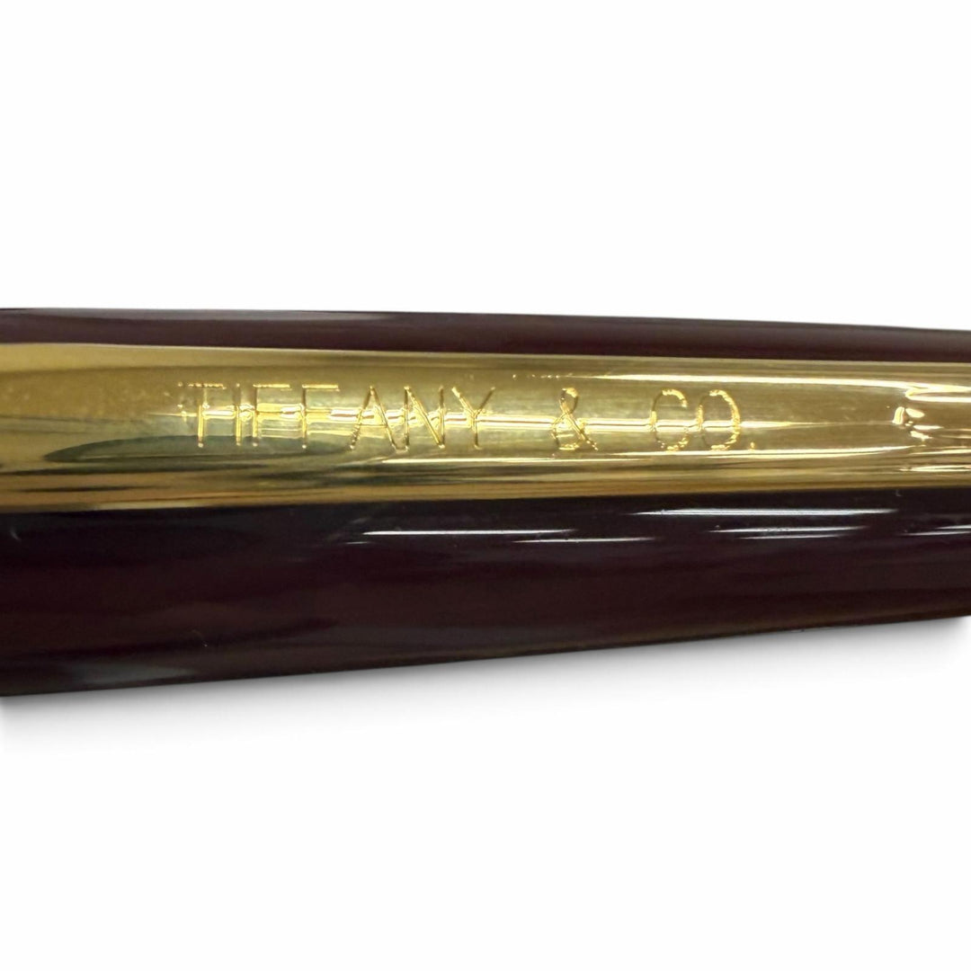 Very Good MONTBLANC Tiffany＆Co. Ballpoint pen Meisterstück Twist Type