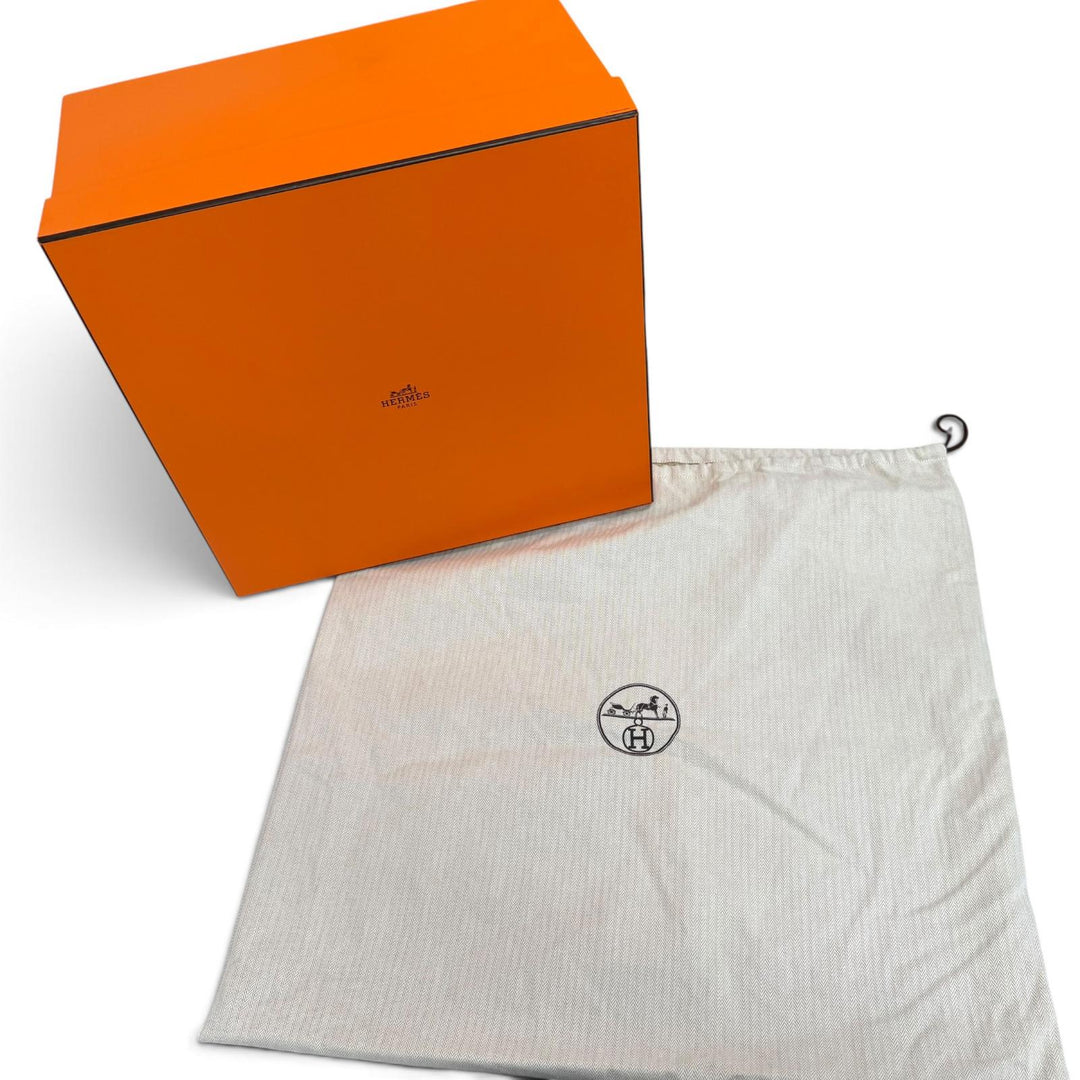 Excellent HERMES Itak 100% Merino Wool Jacquard Cushion Marin wool mens