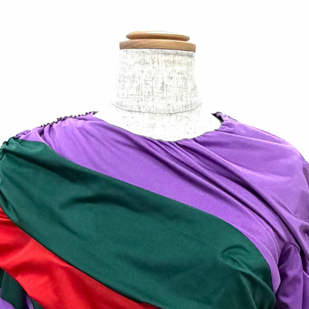 Great GUCCI BALENCIAGA tops Sherry Line Shirred Drape T-Shirt 44 677041