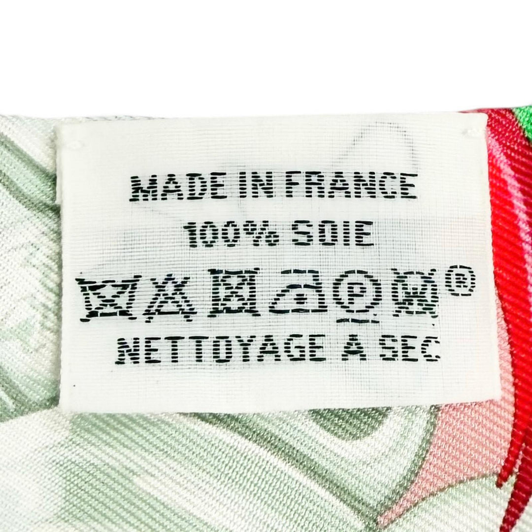 Excellent HERMES scarf Twilly Danse Pacifique silk Women