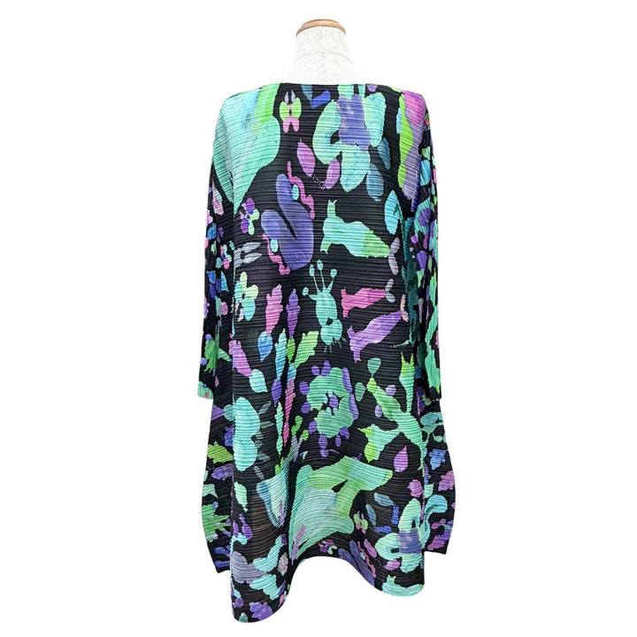 Great PLEATS PLEASE one piece DANCE WITH NEW FRIENDS tunic 5 PP43JH695